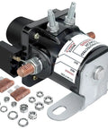 Battery Disconnect Relay 12V 100A Magnetic Latching With Fuses for RV and Marine Use Direct Replacement for Cut Off Solenoid Switch