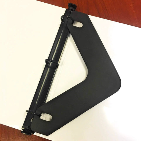 Pro Grade Sheet Lifters For Three Ring Binders With Flat Triangle Shape Black 11 By 6 Inches Durable Binder Accessory Pack Of 20 Protects Pages From Tearing And Curling