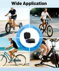 Comfy Tricycle Seat Cushion With Backrest For Bikes And E Bikes All Day Ride Padded PU Saddle With Back Support Wide Durable Bike Seat For Trikes Beach Bikes And Electric Ride Ons. wide application for tricycles, road bikes, beach bikes, and gym bikes