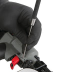 Using 8 Inch Long Pin Punch Set 5 Piece Carbon Steel With Knurled Handles For Deep Pin Removal In Obstructed Areas Includes 1/8 Inch 3/16 Inch 1/4