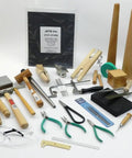 Starter Hands On Metalsmith Tools Kit For Jewelry Making A Solid Bench Tools Set With Ring Mandrel Ring Clamp Bench Pin Wood Ring Clamp And All The Essentials For Apprentice Jewelry Making And Metalworking, assorted bench tools