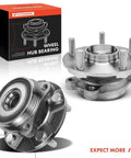 Two-Pack Front Wheel Bearing And Hub Assembly 5-Lug Set For Toyota RAV4 2006-2012 with packaging