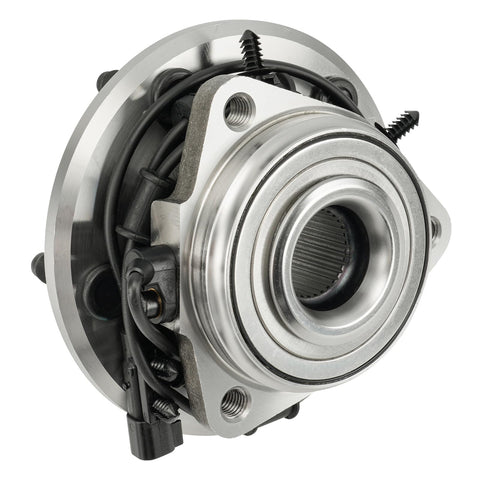 Front Wheel Bearing And Hub Assembly 513369 For Jeep Wrangler 2011 To 2017 And 2018 JK 5 Lug With ABS Ride Ready Direct Fit Replacement OE