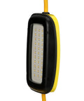 Outdoor 50 Ft LED String Light With 5 Lights, Weatherproof IP65 Plastic Construction, close-up of a single LED unit