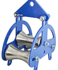 Heavy Duty Steel Cable Puller Sheave Engineered For Smooth Wire Feeding And Quick Direction Swings, featuring stainless steel wheels.