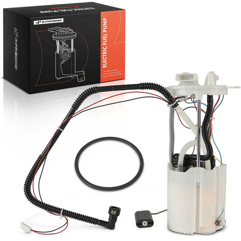 Direct Fit High Performance Electric Fuel Pump Module Assembly For Nissan Rogue 2014 Through 2020 With 2.5 Liter Engine showcasing components and packaging.