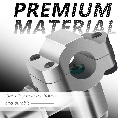 Bullet Piercing Valve Kit For Refrigerator 2 Pack Anti Rust Fits 1/4 Inch, 5/16 Inch And 3/8 Inch OD Pipes close-up of zinc alloy material