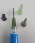 TG1 Anti Corrosion And Anti Seize Lubricant For Marine Rigging shown with application nozzle and caps