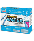 Water Science Kit For Kids Ages 8 12 24 Hands On Experiments in Color Chemistry Bubbles and Tornadoes box front view.