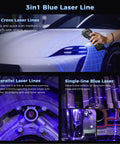 Sermoon S1 3D Scanner Top Notch Metrology Grade 0.02mm High Precision With Blue And IR Lasers scanning car and engine part