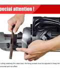 Portable Electric Rebar Bender And Cutter For Steel Bars 4 To 20mm hydraulic tool held by hands for cutting steel bar.