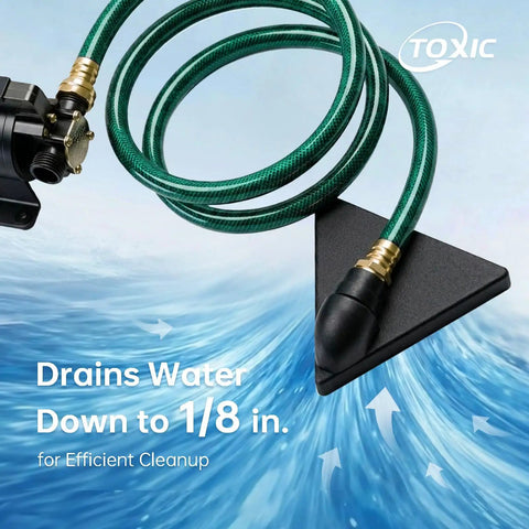 Self Priming Water Transfer Pump 115V One Tenth HP 330GPH Portable Electric Non Submersible Utility Pump With Hose Kit