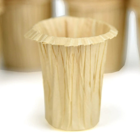 Unbleached Paper Filters For Reusable Carafe Fits All Brands 100 Count Box Compostable And Disposable For Mess Free Brew Of Coffee Or Tea Eco Friendly Kitchen Accessory shown with single filter in focus