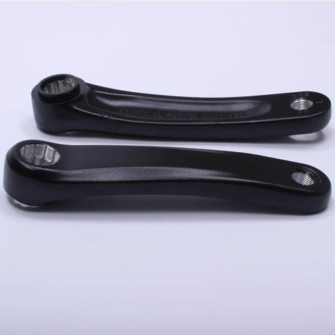 ISIS Crank Arm For Electric Bikes Forged 6061 Alloy Sand Black Finish 127mm 140mm 152mm 160mm 170mm 175mm Compatible With Bosch Gen4 Yamaha PW X3 PW X2 Panasonic GX0 And Other ISIS Mid Drive Motors