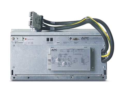 Built Different Rackmount UPS System With Extended Run Runtime Three SYBT5 Battery Packs No Sweat 230 Volt Backup Power Server Racks Network Cabinets, back view.