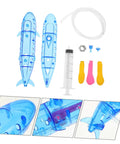 Submarine RC Drone Buoyancy Demo Toy For Kids And Teens Learn Floating And Diving Principles Lab Kit components display.