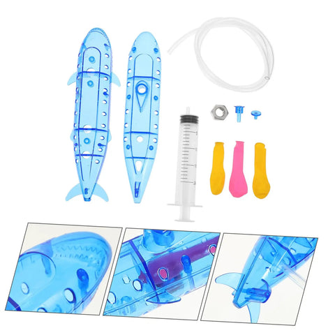Submarine RC Drone Buoyancy Demo Toy For Kids And Teens Learn Floating And Diving Principles Lab Kit components display.