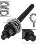 Harmonic Balancer Installer Tool For GM LS Engines 1997 To 2023 Gen 3 4 5 Crankshaft Pulley Install Kit with Thrust Bearing and Hook