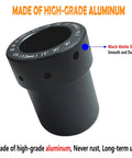 Aluminum head of Tungsten Electrode Grinder Sharpener For TIG Welding, black matte finish, angle markings visible
