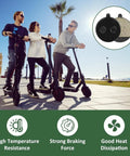8 Pcs Brake Pads Compatible With GXL V2 Apex Apex XL XR Ultra Electric Scooter Semi Metallic And Resin Disc Pads