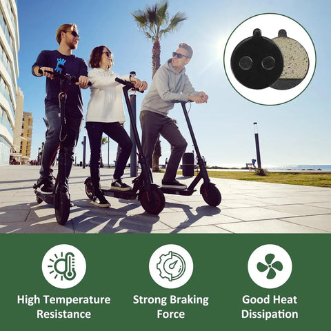 8 Pcs Brake Pads Compatible With GXL V2 Apex Apex XL XR Ultra Electric Scooter Semi Metallic And Resin Disc Pads