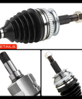 Detailed view of CV Axle Shaft Assembly For Chrysler Town And Country Grand Voyager Dodge Grand Caravan Plymouth Voyager Vans 1996-2007 FWD Front Left Driver Side Replacement Part Built Tough Easy Install