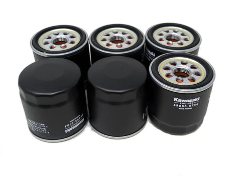 Six Pack Oil Filter 49065-0734 Fits 49065-7010 And 49065-0724 OEM Replacement Compatible With Kawasaki ATV Motorcycle UTV Engines