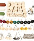Check out this mega 237-piece Polishing Buffing Wheel Kit Perfect For Watch Jewelry And Metal Work. Comes With Rotary Accessories, Wool Cotton Felt Wheels Plus Extra Buffing Compounds For A Smooth Shine Every Time. Various rotary tool attachments shown.