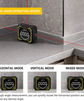 Pro Level Digital Angle Finder With Laser And Magnetic Base And Usb Rechargeable Electronic Inclinometer for angle measurement.