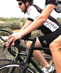 Cyclists using Aerobar Rests For Road Bikes And Triathlon, Aluminum Alloy TT Handlebars Arm Pads With Sponge Cushions outdoors