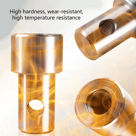 Pro Grade Swap Friendly All Purpose Drill Shank Adapter Kit showing high temperature resistance and heavy duty performance