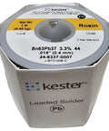 Solder Wire 63/37 Sn Pb For DIY Electronics, 0.381mm Diameter, 28 AWG, 1 Lb Reel packaging with Kester branding