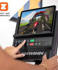 Recumbent Exercise Bike With 2 Month JRNY Membership For At Home Or On The Go Workouts 200 Plus Virtual Courses On Your Phone Or Tablet