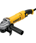 Four And A Half To Five Inch Trigger Grip Angle Grinder Workhorse With A 13 Amp Motor And Dust Ejection System For AC DC Power