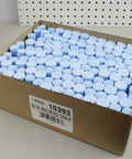 Box of 144 pieces of Blue Railroad Chalk For Temporary High-Visibility Marks On Tough Surfaces 7/8 Inch Tapered By 4 Inch Long
