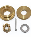 Suzuki Outboard Prop Hub Kit For DF90-DF115 Universal Fit 4 1 4 Gearcase 15 Spline Includes Thrust Washer Spacer Washer Nut Cotter Pin For OEM Rubber Hub Props displayed