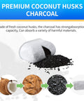 Ninja Luxe Cafe Espresso Cleaning Kit 6 Month Supply charcoal water filter with coconut husks for ES501 ES601 ES701 machine.