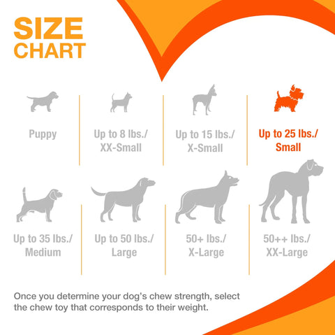 Lobster Shaped Power Chew Dog Toy For Pups And Small Dogs With Triple Chew Ends And Easy Grip Arch Durable For Aggressive Chewers Great For Chewing Teething And Mental Stimulation size chart for dogs up to 25 lbs