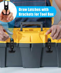 Person using 2 Pack Flexible Rubber Draw Latches With Stainless Steel Screws T Handle Hasp For Hood Cooler Tool Cabinet Boat Compartments