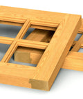 Shop Grade 1/2 Inch Shank Ogee Router Bits Set for Building Custom Window Sash Frames and French Doors with wood frames.
