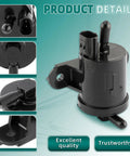 Fuel Pump Replacement For Honda Metropolitan And Ruckus Scooters 2002 Through 2016 Direct Fit Easy Swap Interchange 16710 Get 013 16710 Get 003 Premium Gas Pump For NPS50 CHF50 SP CHF50S II CHF5 Models, showing detailed view and port connections.