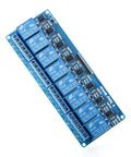 8 Channel 5V Relay Module With Optocoupler For Arduino Uno R3 Mega 1280 DSP ARM PIC AVR STM32 Projects, 10A Relays on board