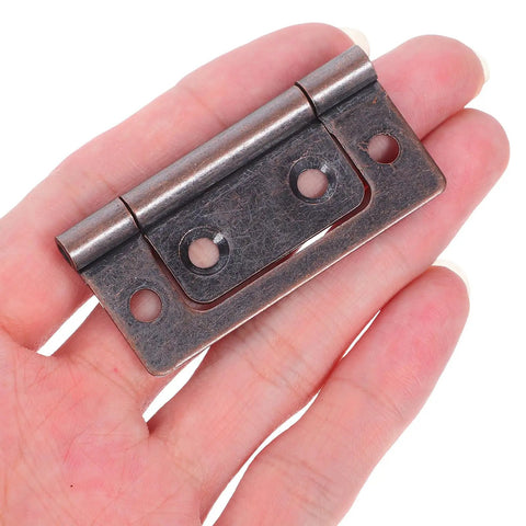 Set Of 10 Heavy Duty 304 Stainless Steel Wardrobe Cabinet Hinges No Wobble With Thickened Quiet Flush Mount Bearing Mute For Kitchen Doors