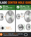 Stainless Steel Brush Cutter Blade Adapter Kit For Eleven Spline Straight Shaft 225 And 230 Series Beefed Up Build With 20mm And 25mm Center Holes