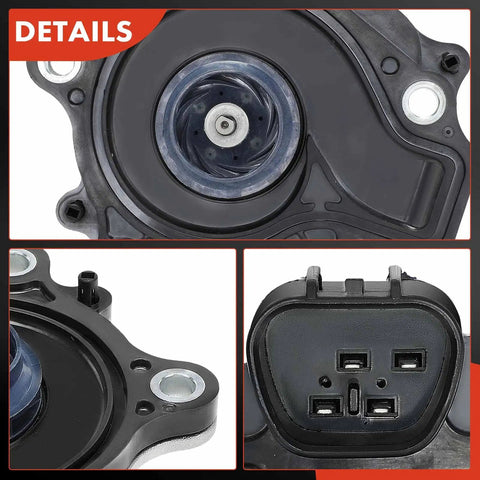 Engine Auxiliary Water Pump For Toyota Corolla And Prius Hybrid 1.8L Inline Four Engines showing detailed design and electrical connector.