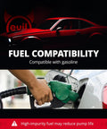 EFI 255LPH Electric In Tank Fuel Pump High Flow 43 PSI Kit For 12V EFI Systems fueling gasoline car compatible image