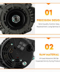 Close-up view of heavy-duty 3.4L V6 alternator replacement design and materials for 4Runner, Tacoma, Tundra.