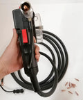 Close-up of Aluminum Spool Gun For Easy Aluminum Welding With 5M Cable DC24V Fits Miller 210 Spoolmate 3035 Weld Torch Tool
