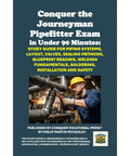 Fast Track Your Journeyman Pipefitter Exam With This No Fluff Study Guide For Piping Systems Layout Valves Sealing Methods Blueprint Reading Welding Fundamentals Soldering Installation And Safety book cover