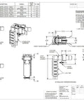 Heavy Duty Multi Lock Gate Latch For Chain Link Fences Secures Up To Five Padlocks With Real Deal Lockout Security specifications diagram.
